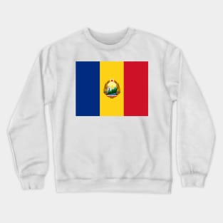 Socialist flag of Romania Crewneck Sweatshirt